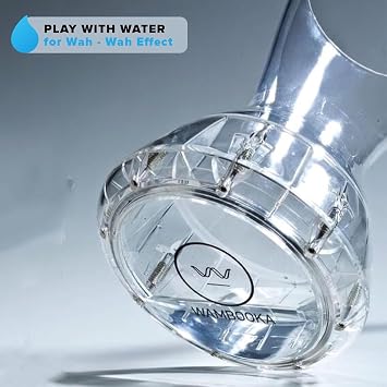 DAR Touring Series Diamond Wet & Dry Darbuka | 8.75 Head & Unbreakable PC Body | Lightweight Drum for Deep Bass & Crisp Highs | Includes Padded Bag, Allen Key & Learning Course | Clear