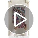 Image of RajasthaniKart Comfort Rajasthani Jaipuri Traditional Sanganeri Print 144 TC 100% Cotton Double Bedsheet with 2 Pillow Covers (Double, Blue)