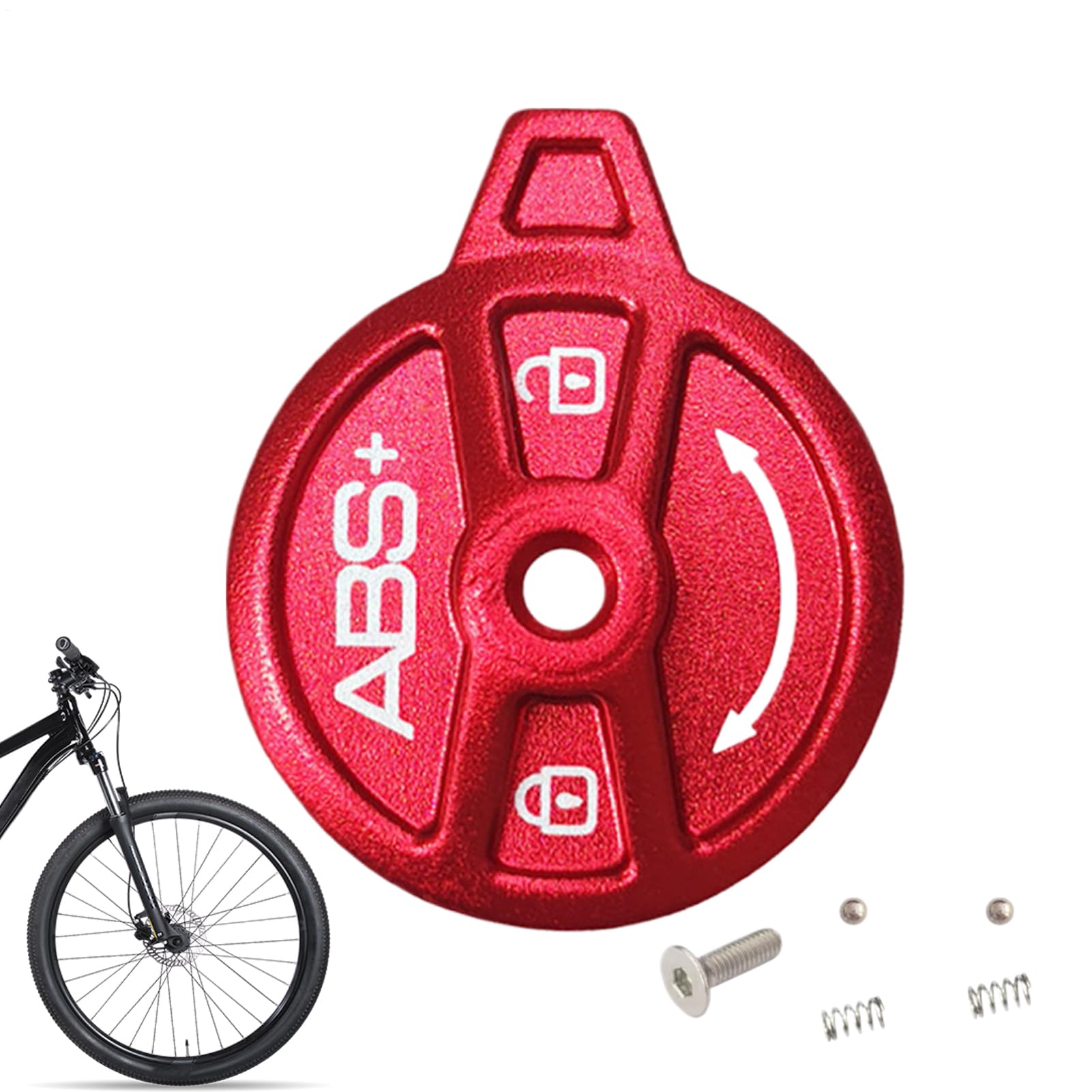 MTB Fork Cap | Aluminum Alloy Air Valve Cover | Shock Absorption Air Fork Cover | Replacement Fork Protector for Fox, Rock