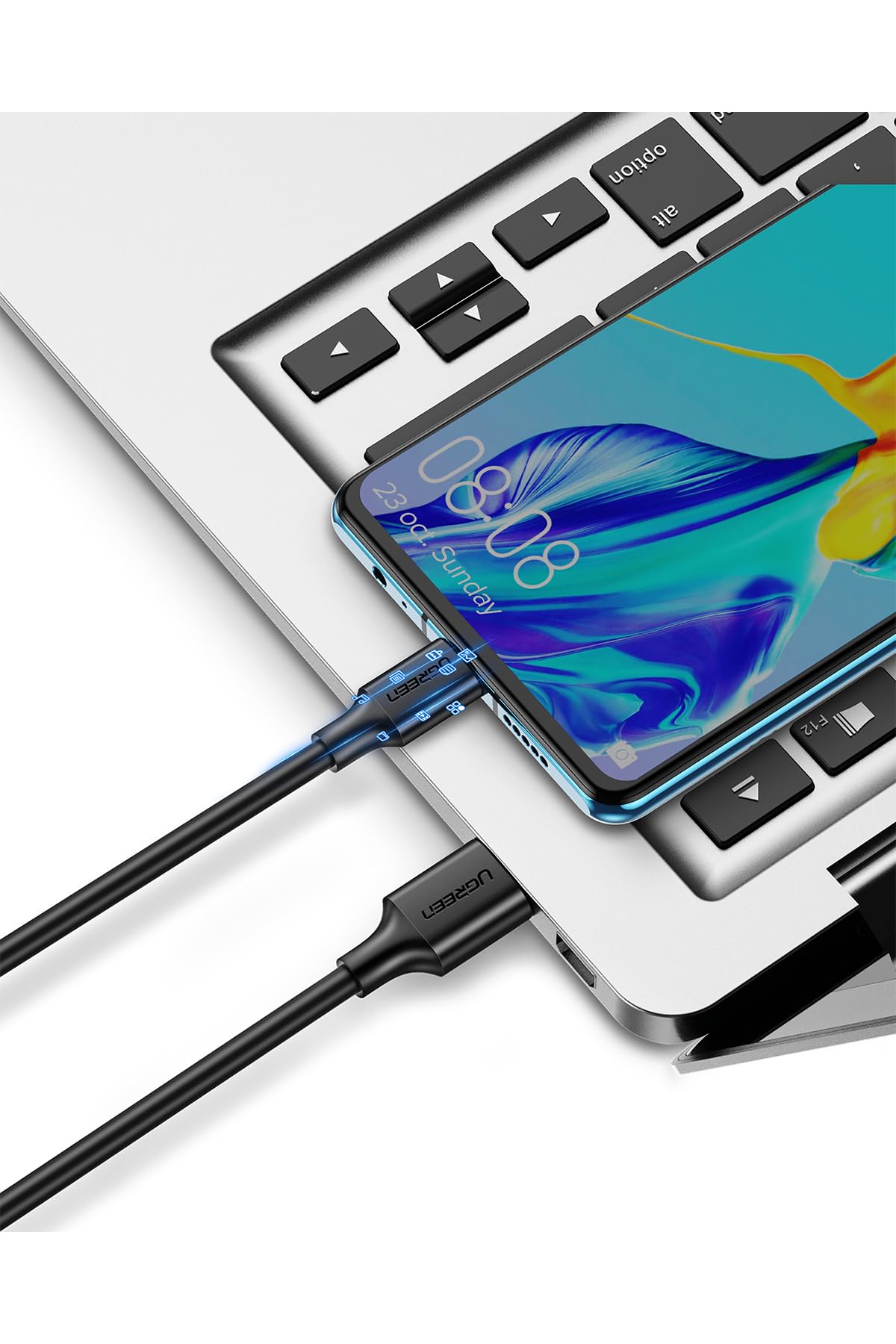 Ugreen USB 3.0 Type-C Data ve Şarj Kablosu 50 cm