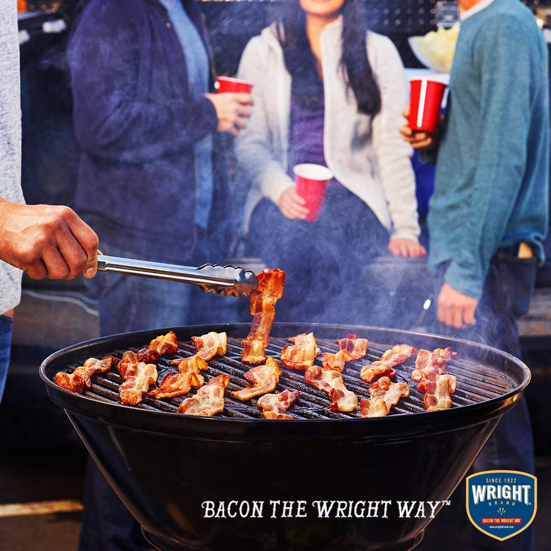 Wright® Brand Thick Sliced Hickory Smoked Maple Flavored Bacon, 1.5 lb.