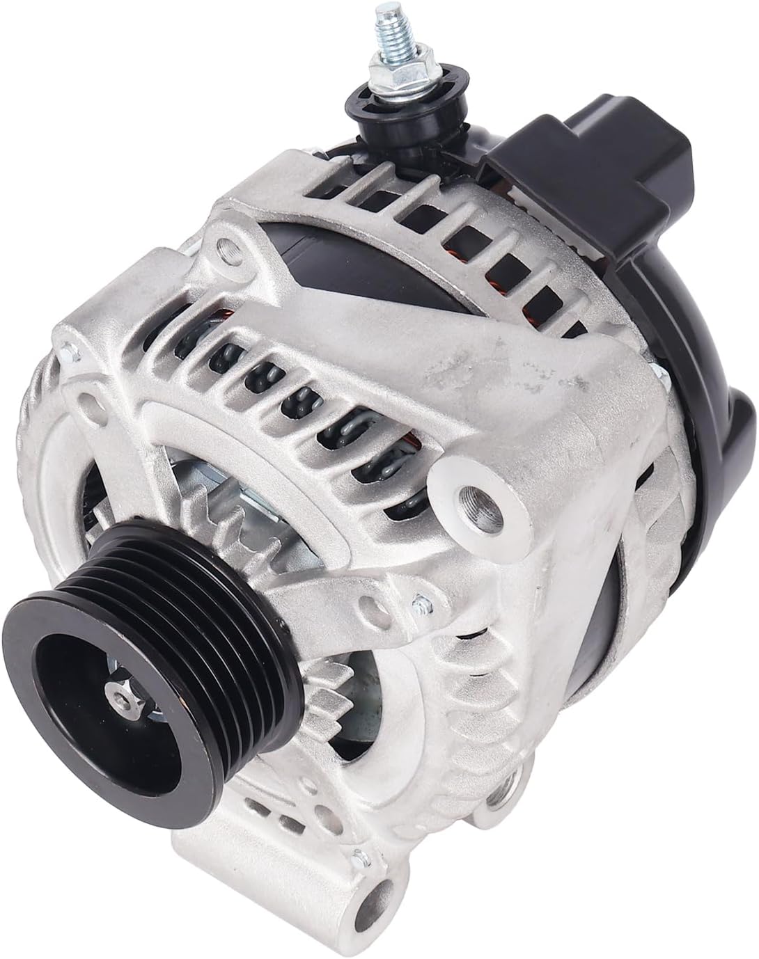 KUSATEC 104210-5360 New Alternator Compatible with 2010-2022 Jaguar F-Pace F-Type XE XF XFR XK XKR XFR-S XJ XJR XJR575 XKR-S; Land Rover Range Rover 2010-2012 Sport LR4 2010-2013; 12V 150A