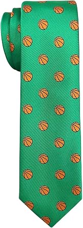Retreez Sports & Specialty Ties | Neckties for Men | Microfiber 2.4" Skinny Ties