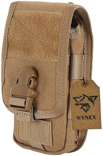 Cell Phone Holster Pouch, Tactical Smartphone Pouches EDC Cellphone Case Molle Gadget Bag Molle Attachment Belt Holder Waist Bag Applicable Most Type