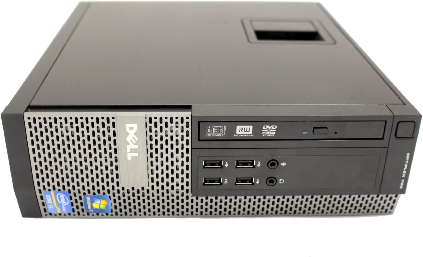 Dell OptiPlex /Core i5-2400 Quad @ 3.1 GHz/8GB DDR3/500GB HDD/DVD-ROM/WINDOWS 10 HOME (Renewed)