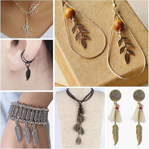 Miniatura 7 de MegaPet - Colgantes de aleación de plata tibetana mixta para hacer collares y pulseras y manualidades