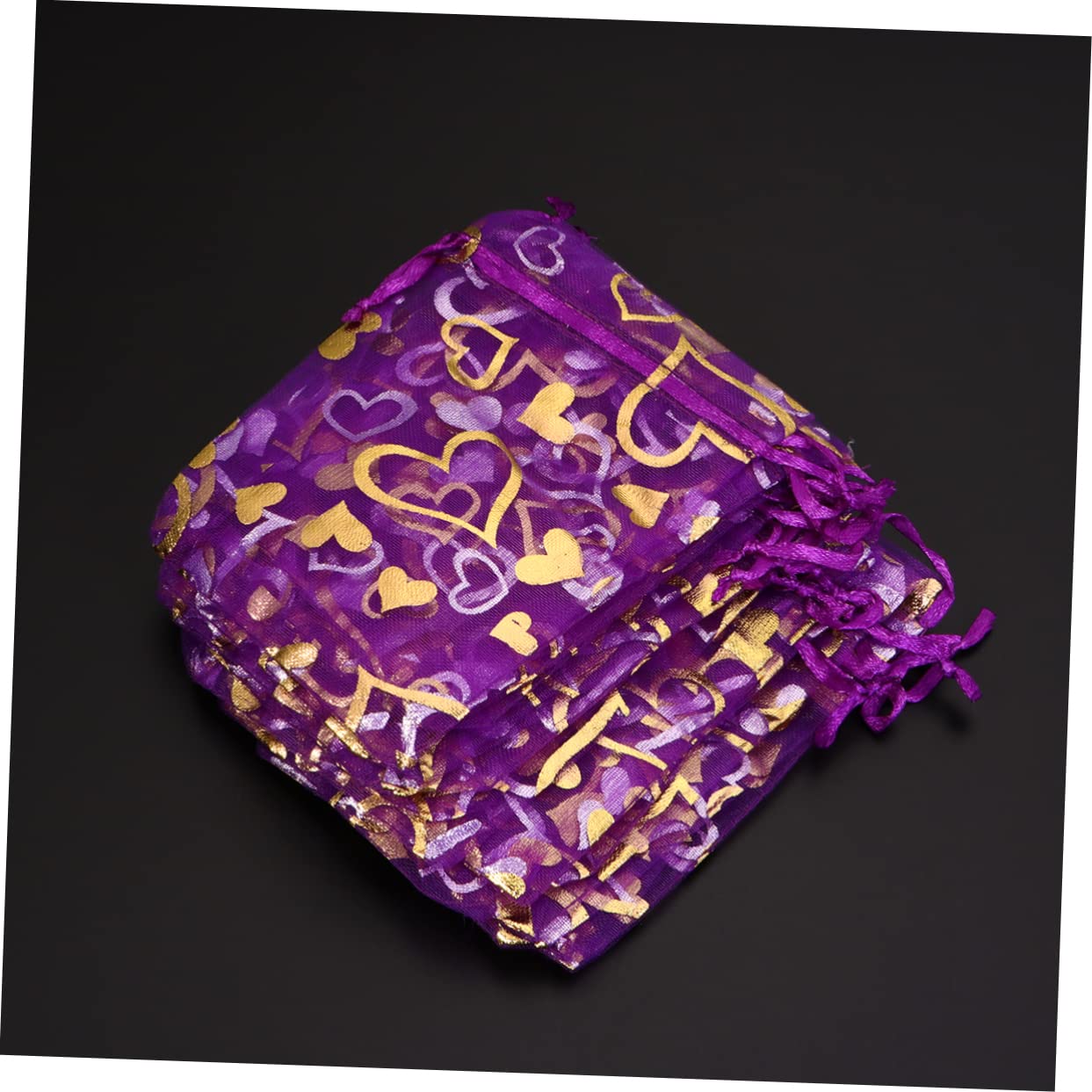 COLLBATH 3 Juegos De Elegantes Bolsas De Malla Con Cordón Para Dulces Bolsas De Para Fiestas Infantiles Bolsas Con Cordón En Varios 100 Unidades X 3
