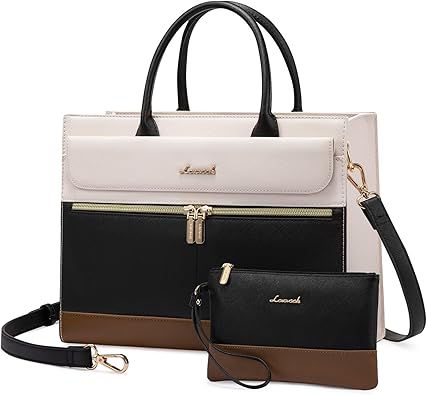 LOVEVOOK Purses and Handbags for Women، Leather Shoulder Bag Black Purse Tote، Satchel Crossbody Bags Top Handle for Ladies