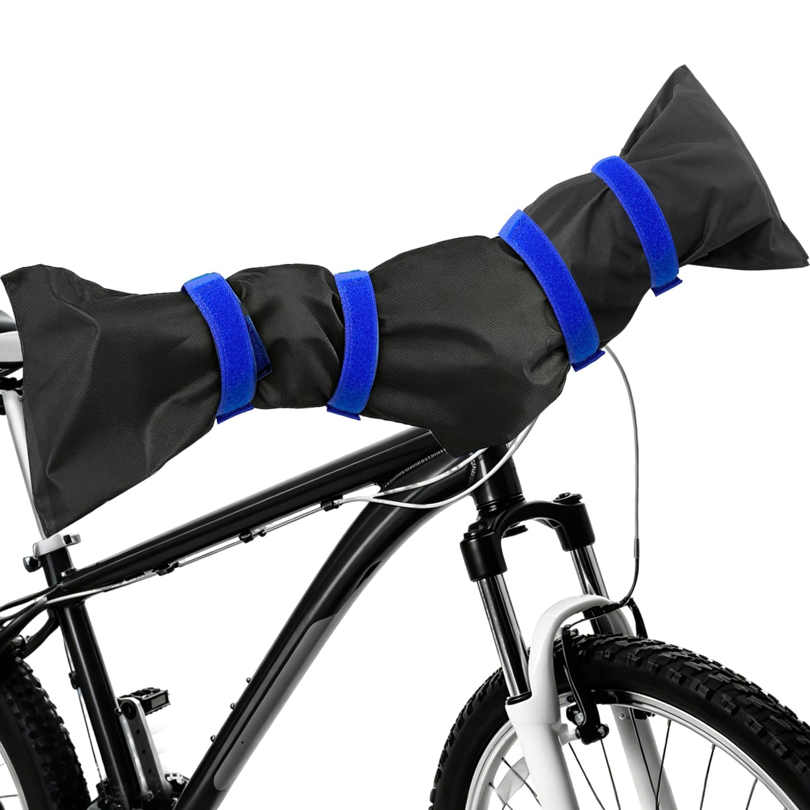 Handlebar protection e-bike, handlebar protective cover, e-bike, protection against moisture, dust, waterproof, e-bike transport protection for rear carrier and bicycle carrier