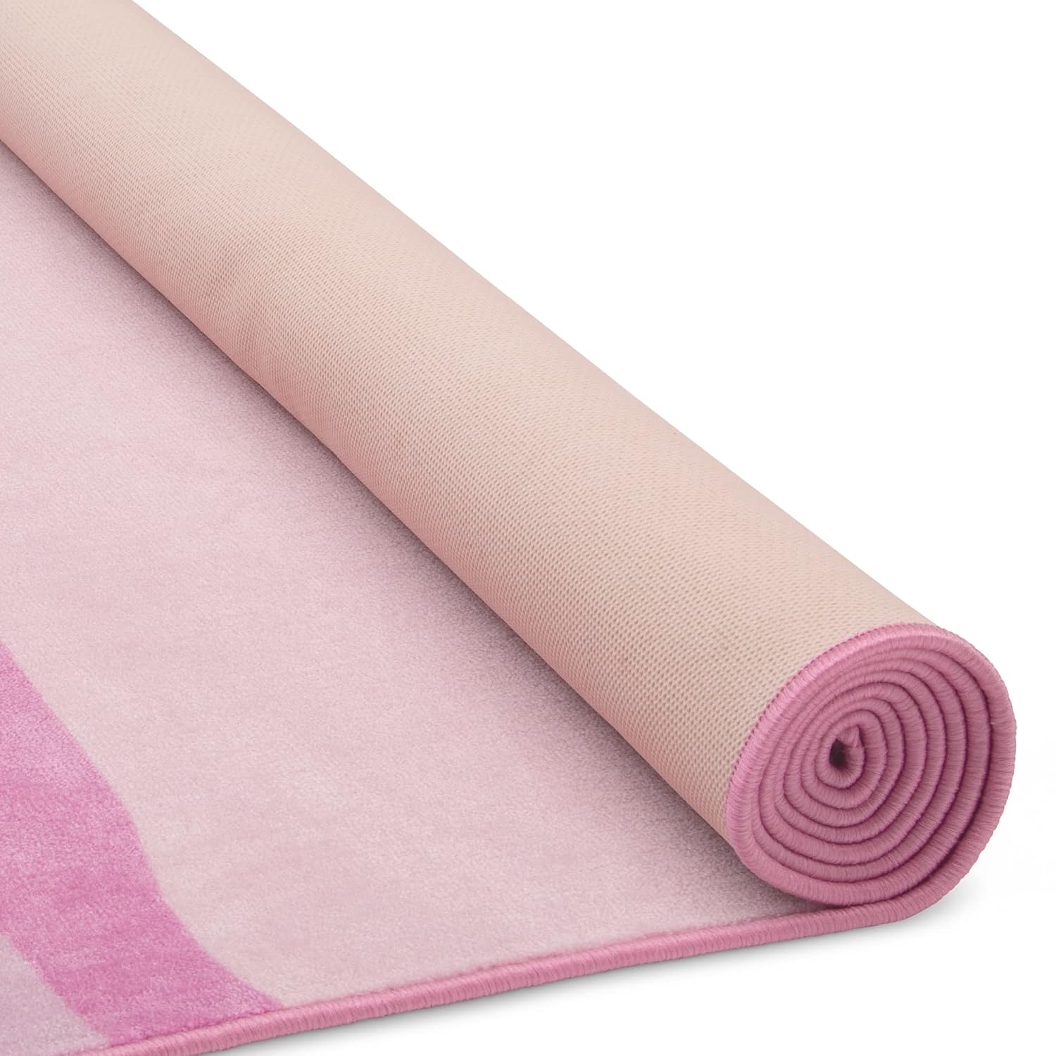 Delta children alfombra rectangular para ni os 53 x 59 pulgadas rosa