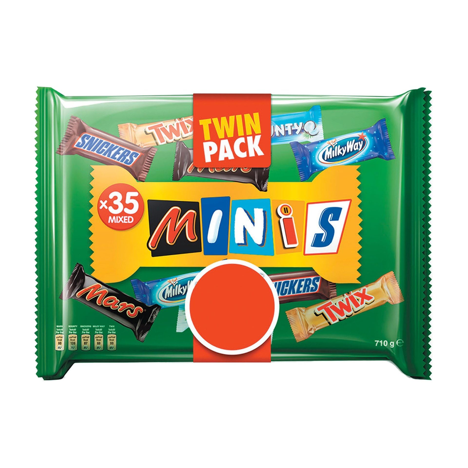 Best of Minis – Assorted Chocolate & Snack Variety Pack | Perfect for Sharing, Parties & Gifting | Fun Bite-Sized Treats for All Ages 710g X 2