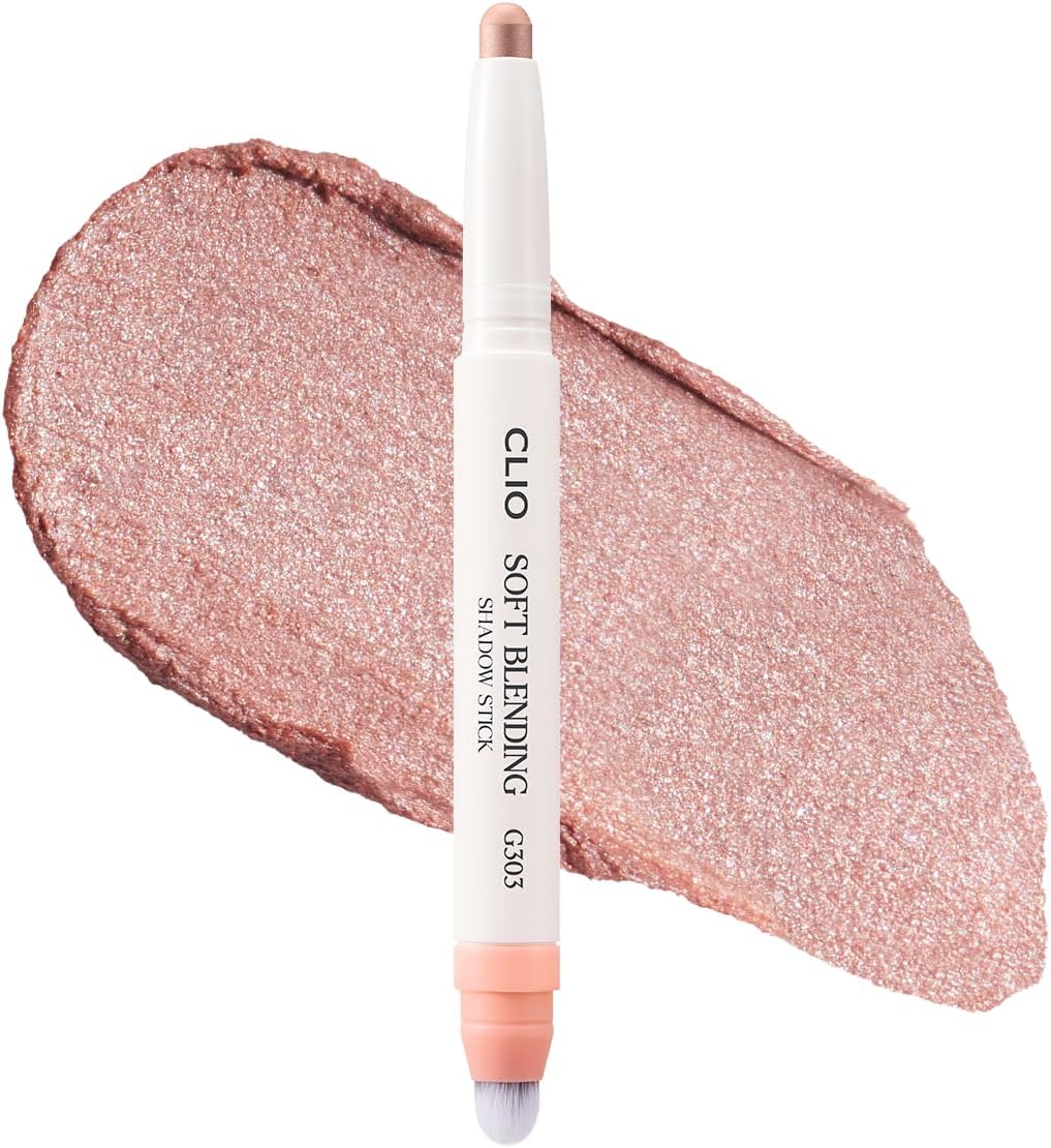 CLIO Kremsi, Kolayca Uygulanan ve Sabitlenen Fırçalı Kalem Far Soft Blending Shadow Stick (G303)