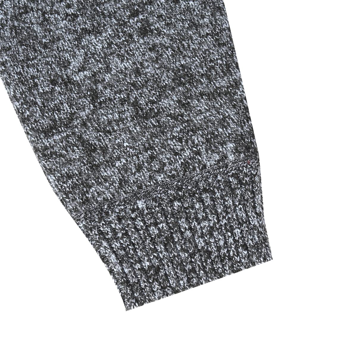 Sliktaa Gilet Cardigan Hommes Slim Fit Casual Veste Grosse Maille Col Droit 5 Couleurs Unie Confortable