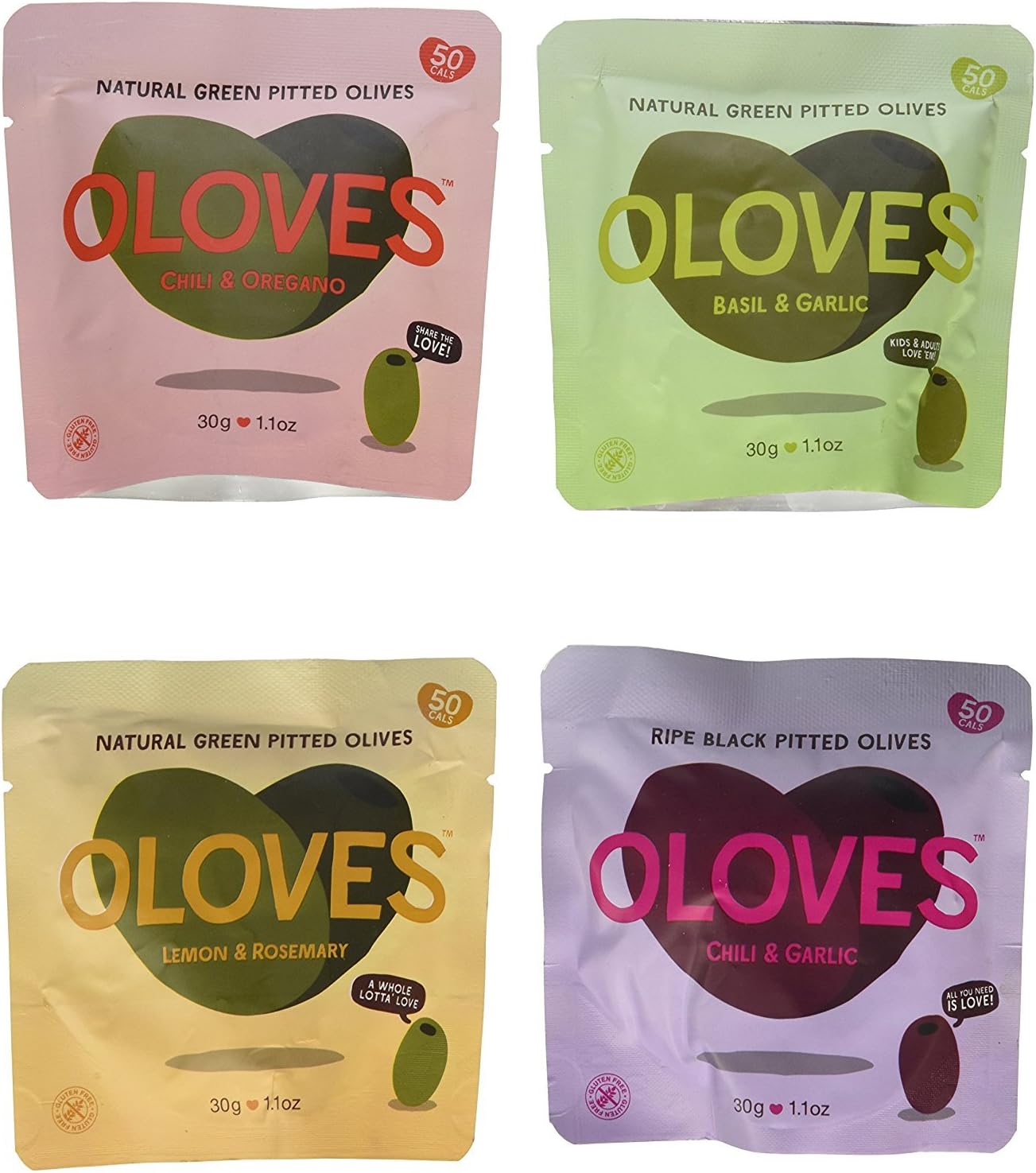 Oloves Olives Variety (Pack of 20)