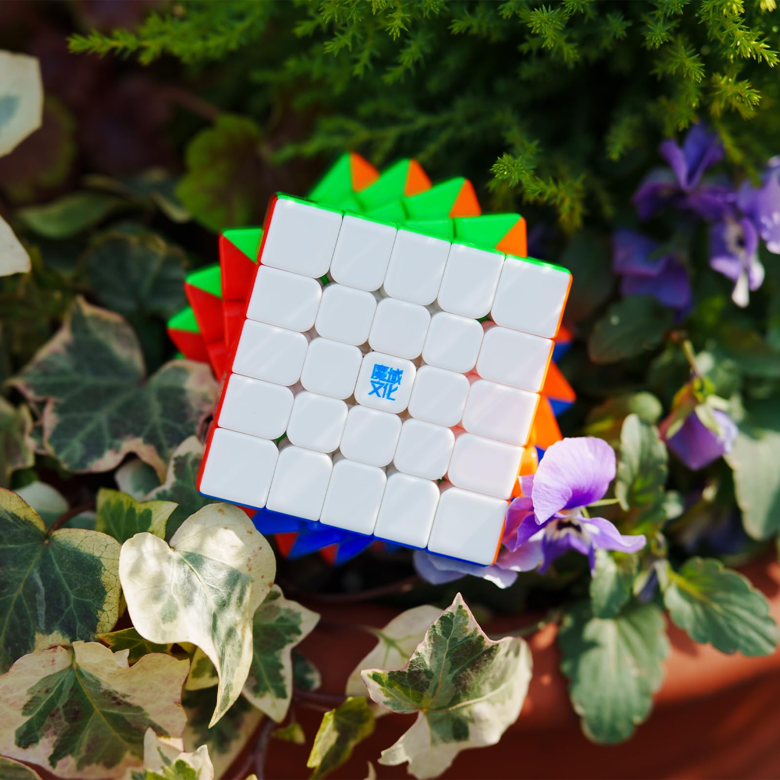 Moyu Cubo Magico 5x5 Aochuang V6 Magnetico Master Cube 5x5x5 Puzzle Stickerless, 96 Magneti, Design Anti-Stick Elasticità Regolabile (Versione Single-Track)