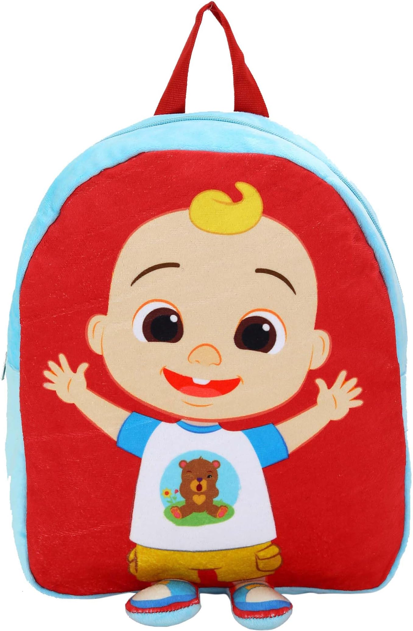 Cocomelon JJ Soft and Cuddly Plush Bag for Toddlers