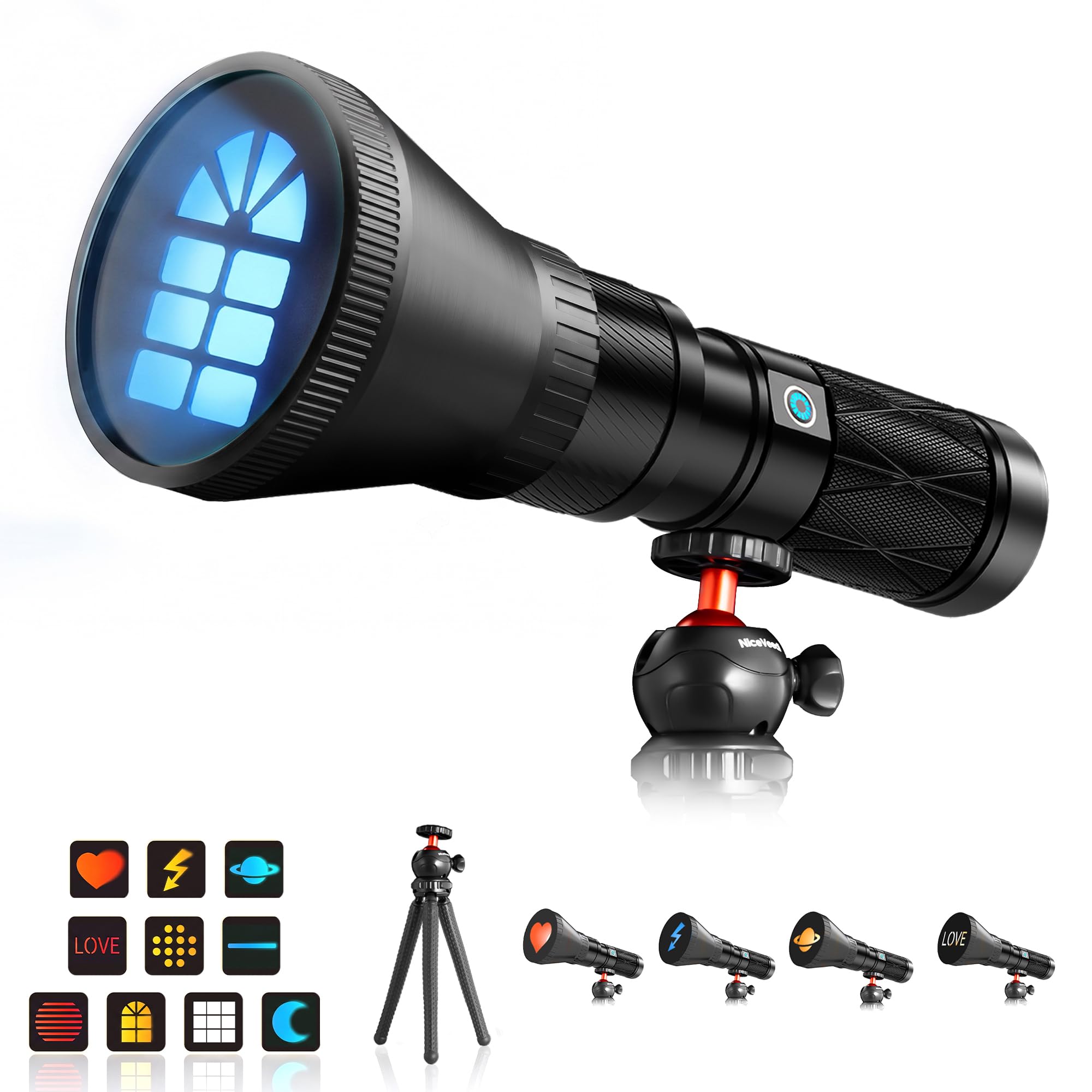 Amazon.com : NiceVeedi 4-Color Handheld Photography Lighting Kit