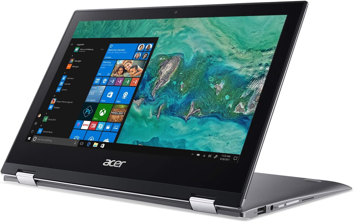 acer Spin 1 11.6" Full HD Touch Notebook W/4GB RAM/64GB HDD (Steel Gray)