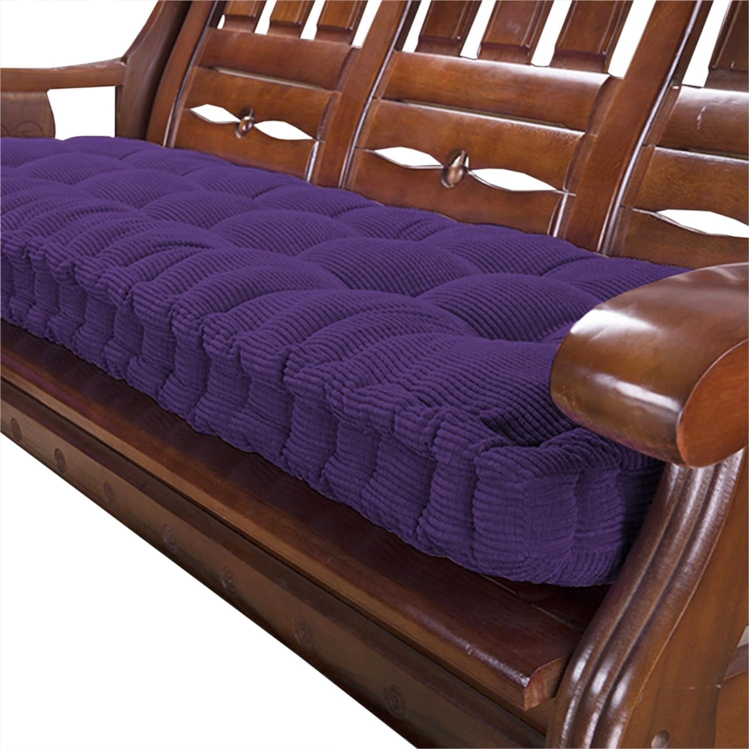 Coussin de banc d'intérieur et extérieur 50x100 cm matelas de sol confortable pour canapé jardin