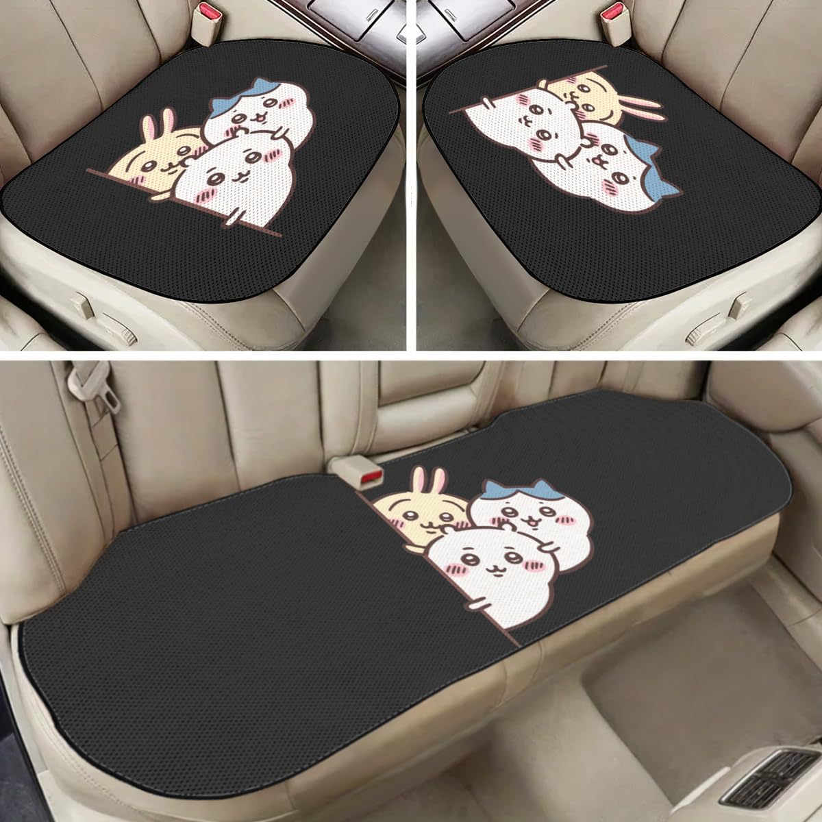 Amazon.co.jp: 車の座布団 ちいかわ 車用シートカバー 車の