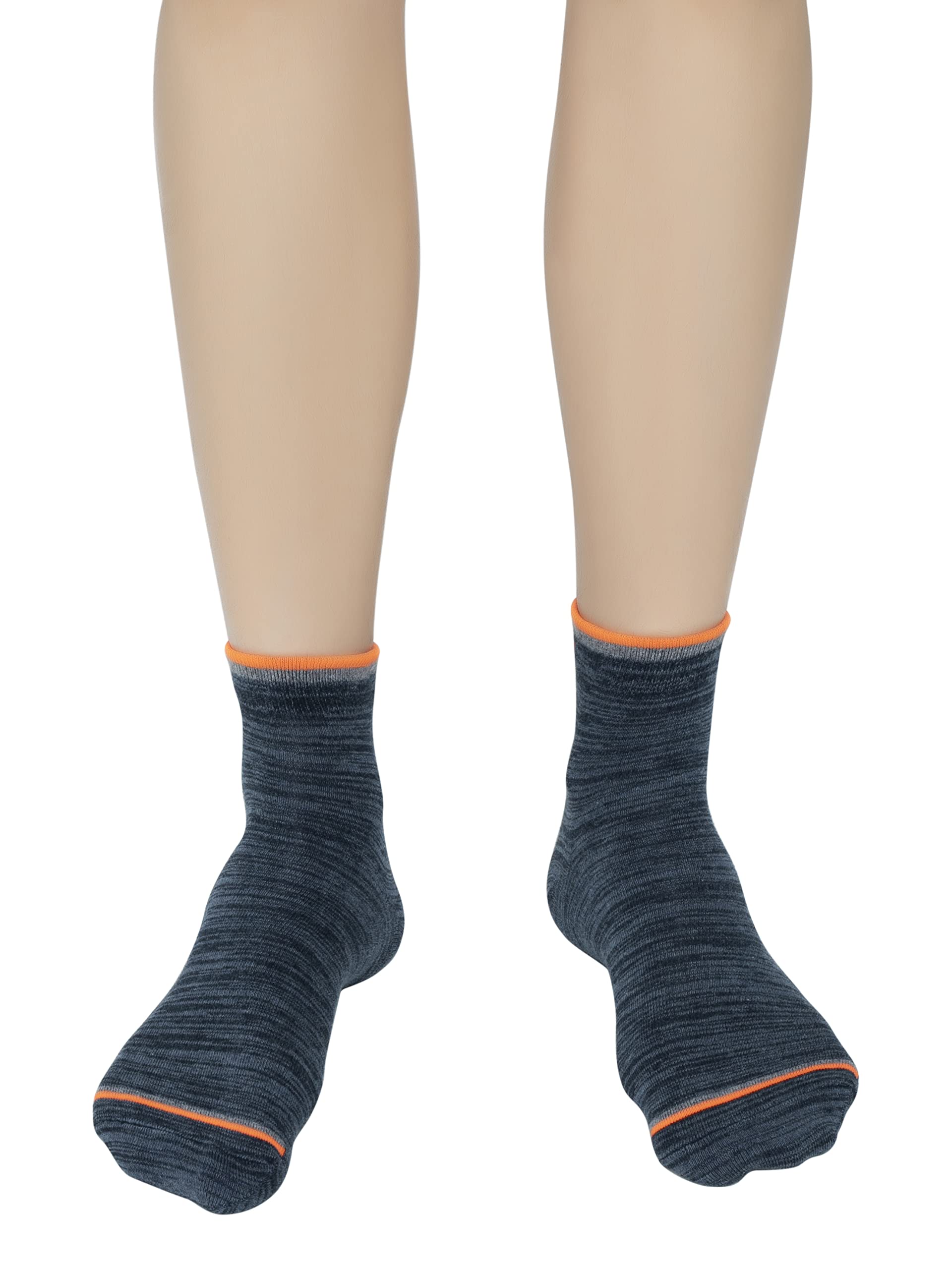 jockey Men's Cotton Ankle Socks (7053_Assorted Colors_FS)-picture-16