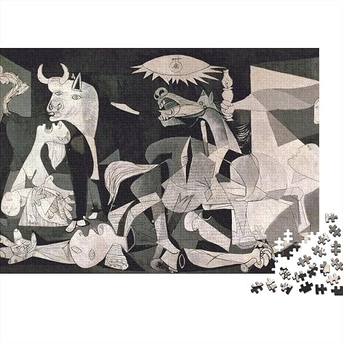 Pablo Picasso Guernica Arte Puzzles, Museo Rompecabezas De 1000 Piezas, para Adultos Adolescente