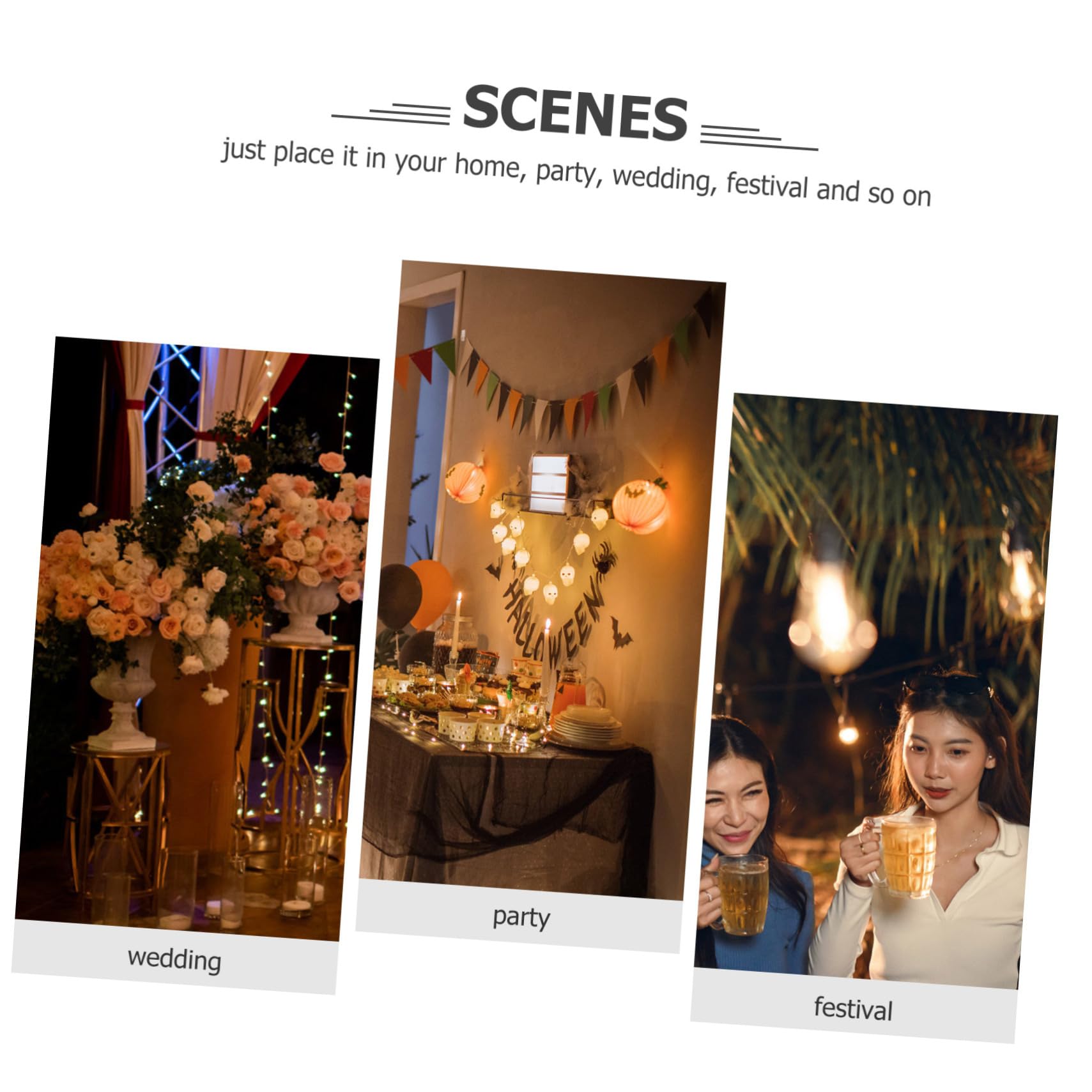 RORPOIR Led Strip Lights 24v 320leds/m 5m Length Warm White 3000k-3500k Flexible for Home Bar and Party Decorations