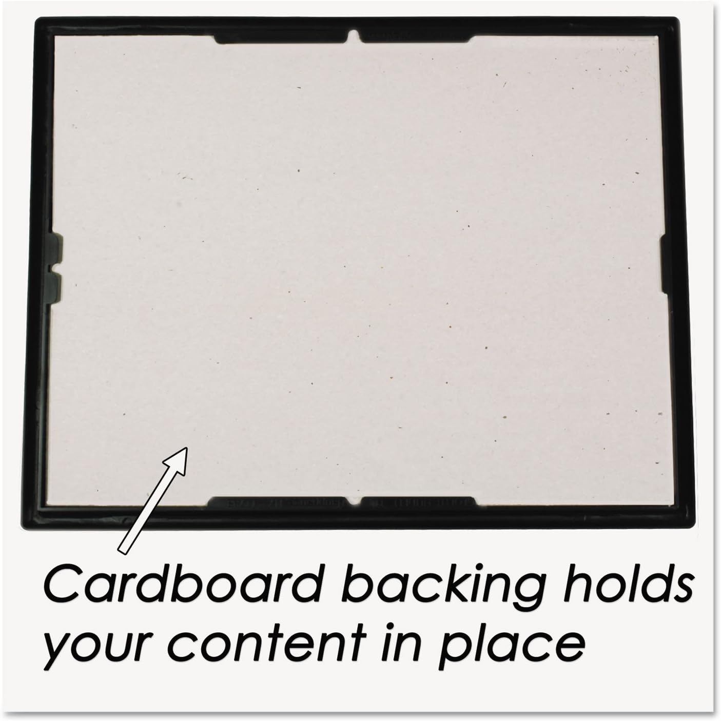 NuDell Document Picture Frame with Plastic Face, Certificate or Diploma Display for Office or Home, Black with Gold Trim, Pack of 18