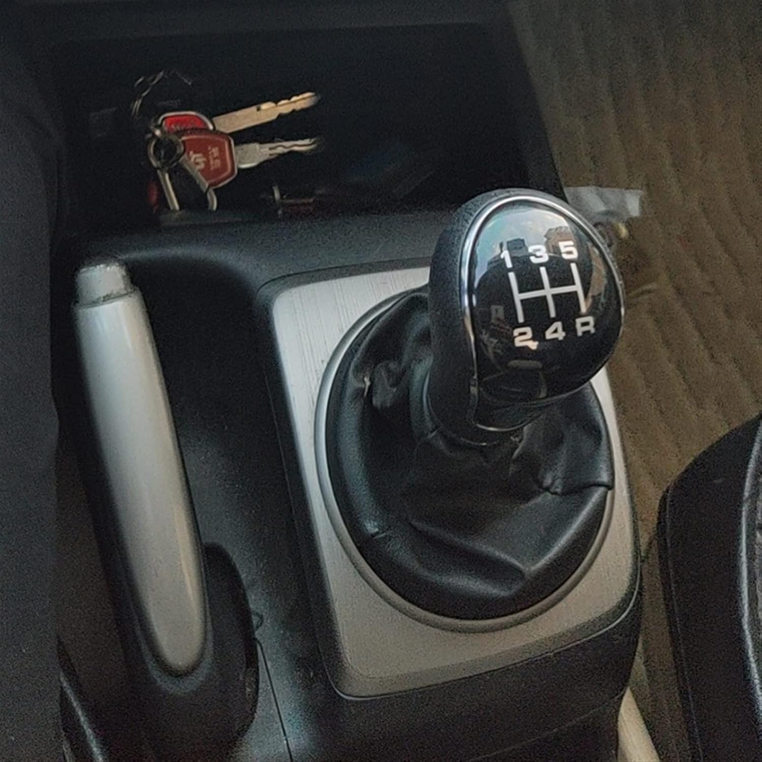 Pomello del cambio Pomello del cambio per auto, manuale a 5 marce, pomello con leva per CIVIC, adatto per ACCORD