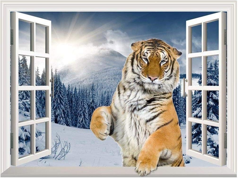 wall26 Self-Adhesive Wallpaper Large Wall Mural Series (36"x48", Beautiful Poppy)