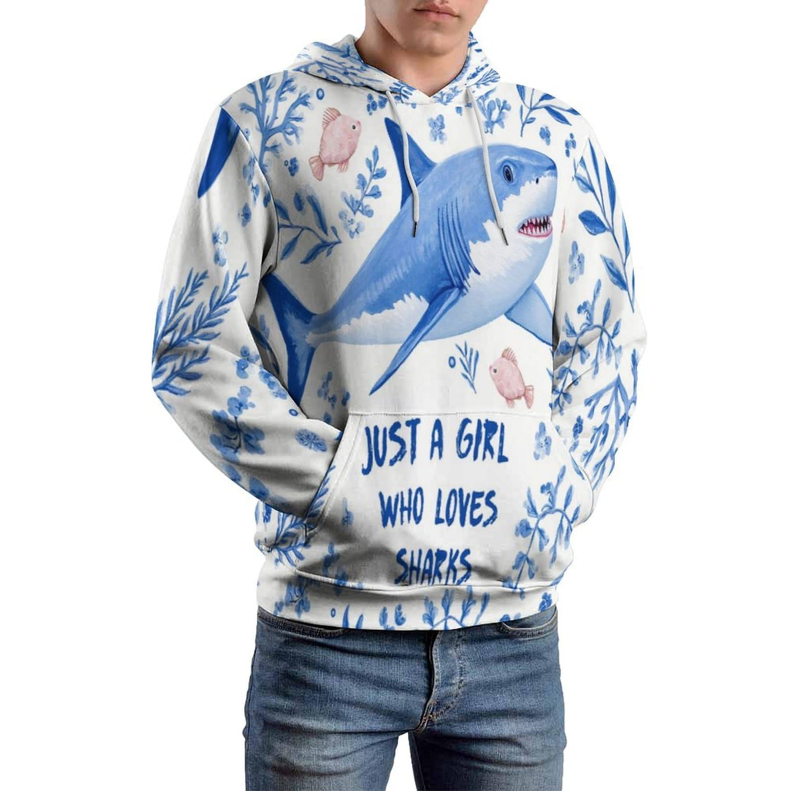 Sweat à capuche requin chaud pour oublier le froid de l'hiver - 7