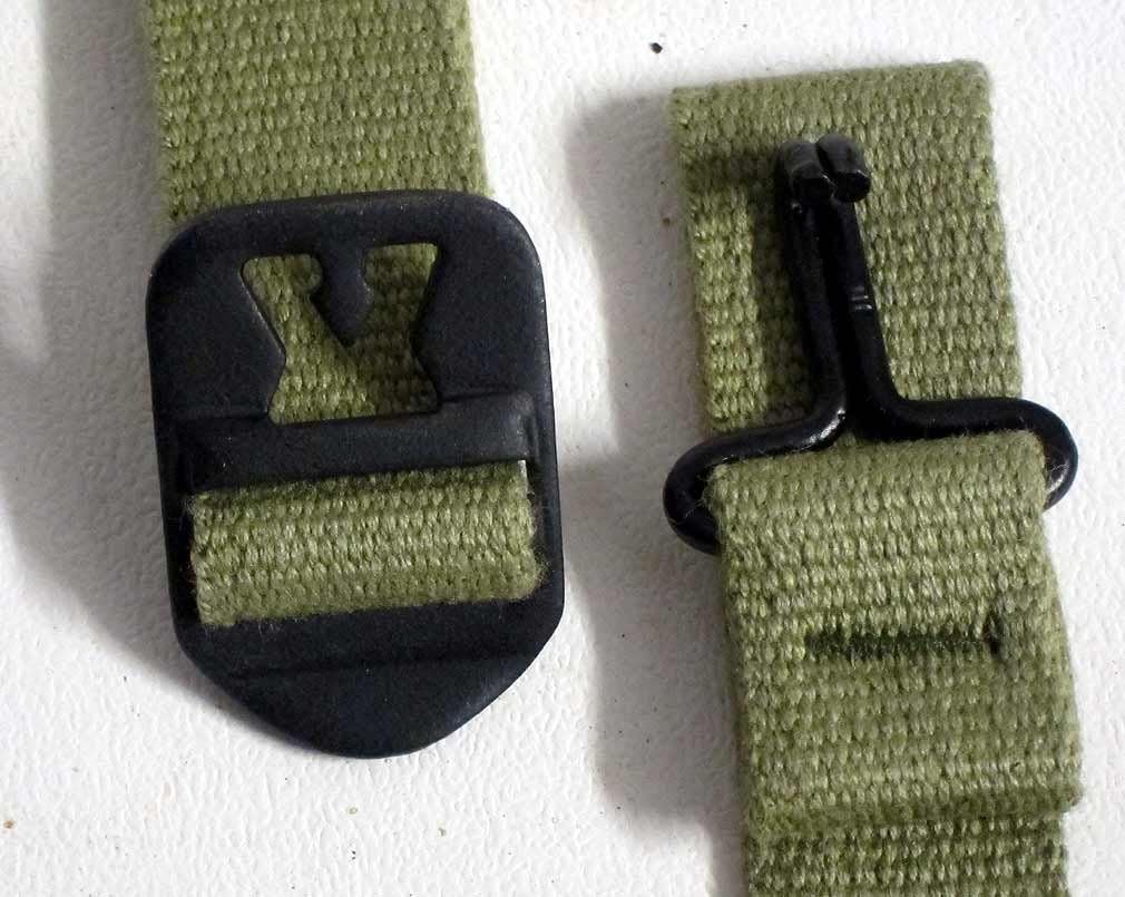 USA M1 Helmet Chinstrap WW2 Fixed Swivel Bale Infantry Navy Air Force WWII PreSewn