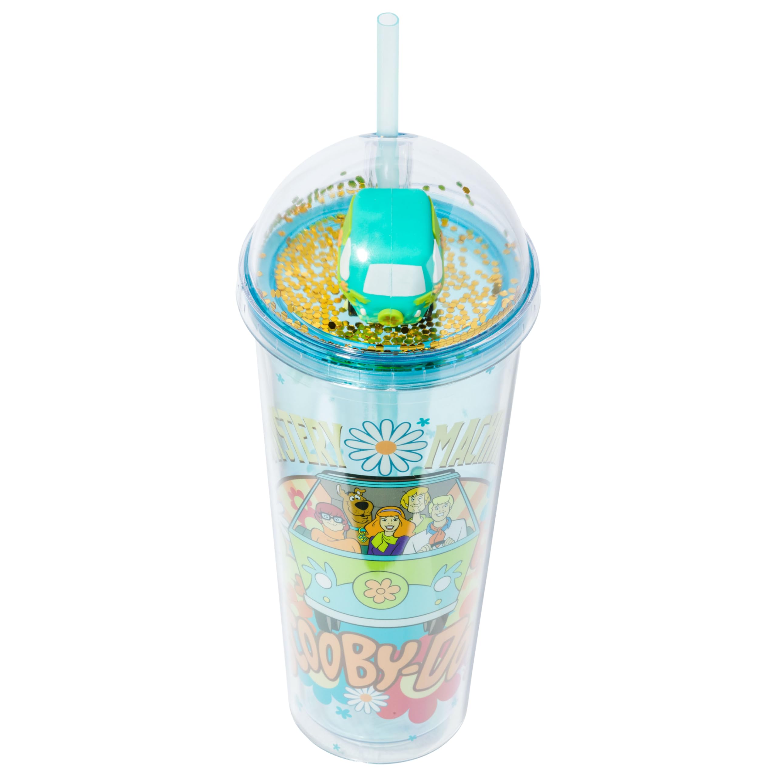 Scooby-Doo Edelstahl-Wasserflasche – 750 Ml Mit Fred, Velma, Shaggy, Daphne & Scooby