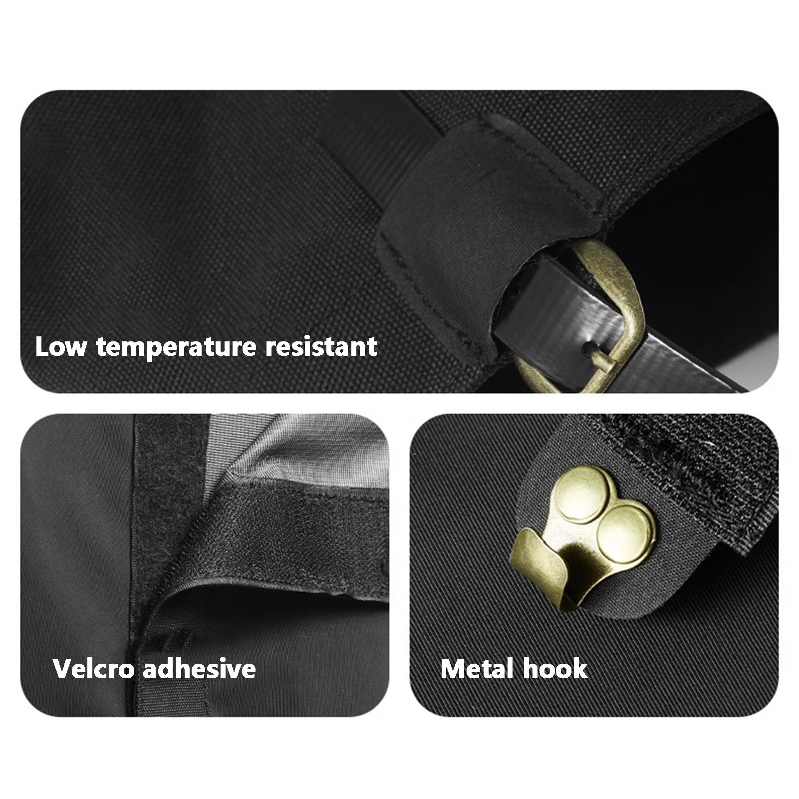 Polainas for Exteriores, Polainas de Nieve Ajustables, for Senderismo en Barro,y Nieve, Caza, Escalada o esquí, Unisex(Yellow,S)