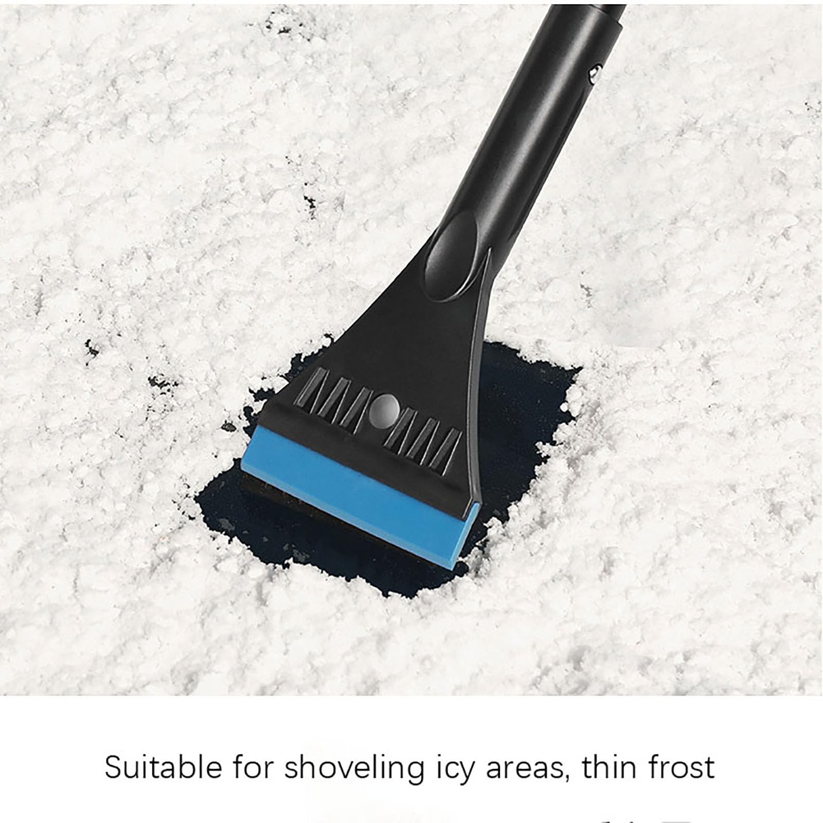 Pala quitanieves para Coche Compatible con Audi A6 C9 C8 C7 C6 C5 C4, Herramienta Multifuncional para Quitar Nieve, descongelar y Barrer Nieve en Invierno.,1Blue