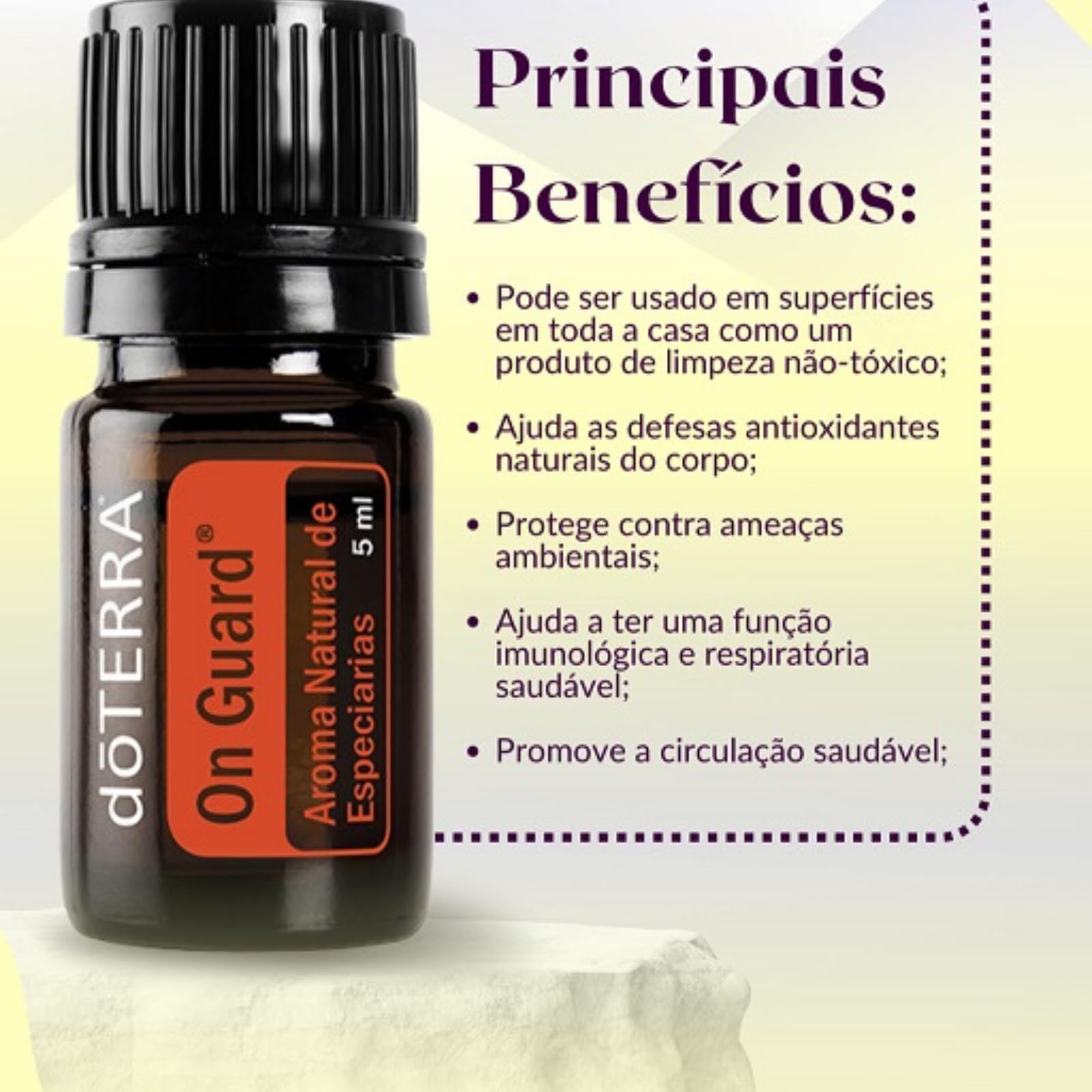 Óleo Essencial de On Guard - Especiarias 5ml Do Terra - Ingestão