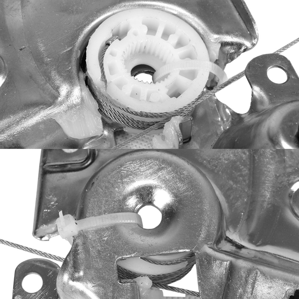 AKKON - for New Front Driver Left Side Power Window Regulator w/o Motor for 2000-2002 Lincoln LS Jaguar S-Type