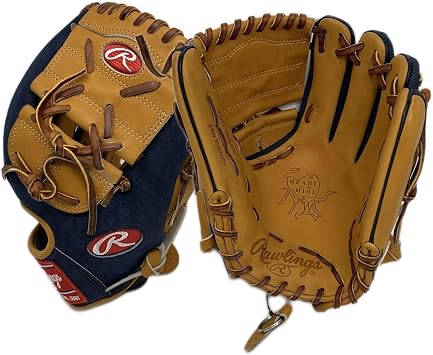 Rawlings | Limited Edition Denim Series | Heart of The Hide | Traditional Break-in | Sizes 11.5" - 12.75" | Multiple Styles Denim | Two-Piece Web, 12 Inch | Utility, Right Hand Throw