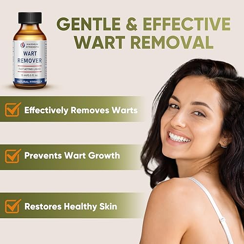 Miniatura 8 de "STAY STOKED" Removedor de verrugas, removedor de verrugas de máxima resistencia, tratamiento resistente para verrugas plantares rebeldes, callos y