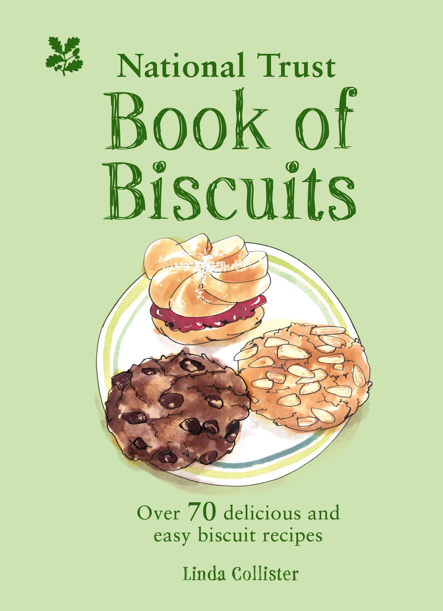 Linda Collister NT Book of Biscuits Hardcover Cook Book