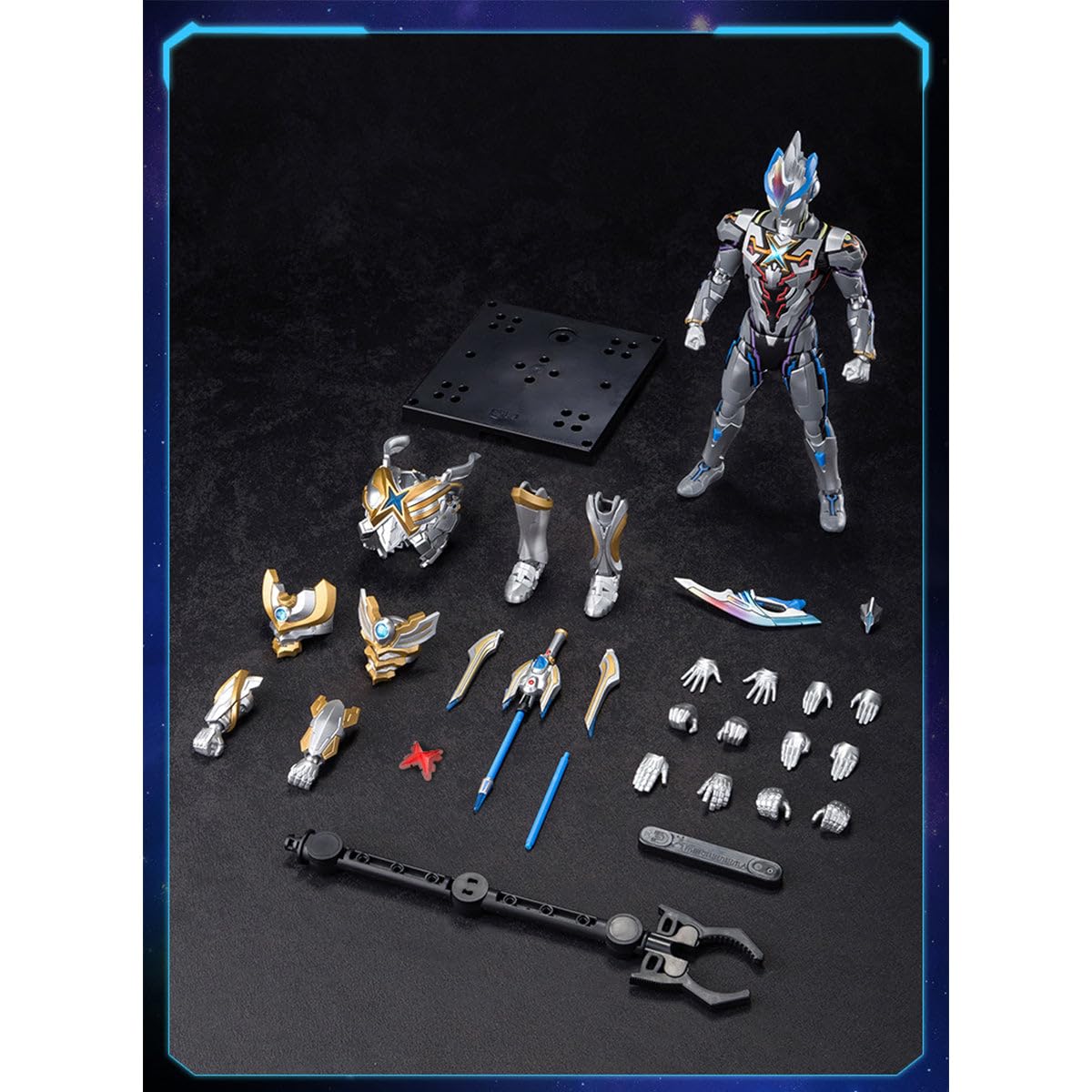 HIPLAY Ultraman Legendary Edition Beta Spark Armor X (Beyond Type) Zestaw Modelarski do Montażu