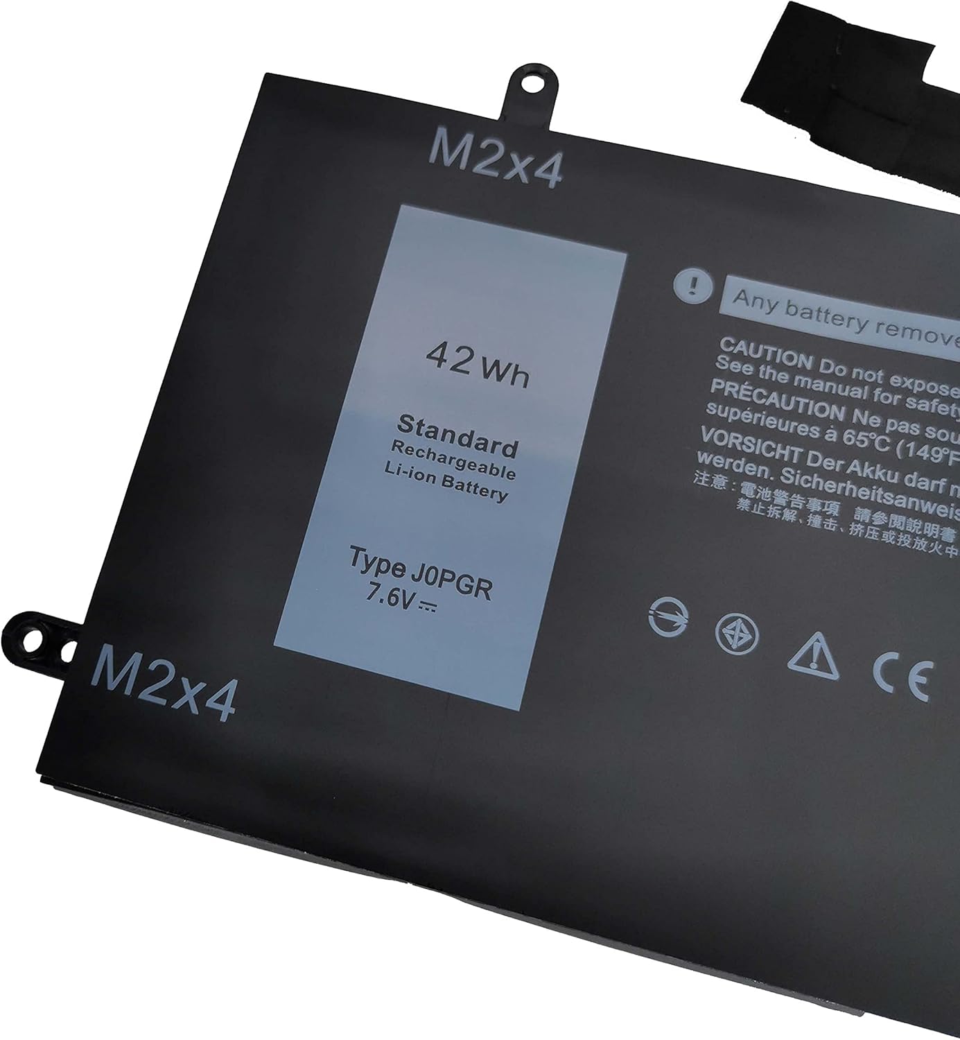 Fully. J0PGR Replacement Laptop Battery Compatible with Dell Latitude 12 5285 5290 2-in-1 T17G Tablet Series Notebook 0J0PGR JOPGR 1WND8 X16TW 0X16TW 0FTH6F FTH6F - 7.6V 42Wh