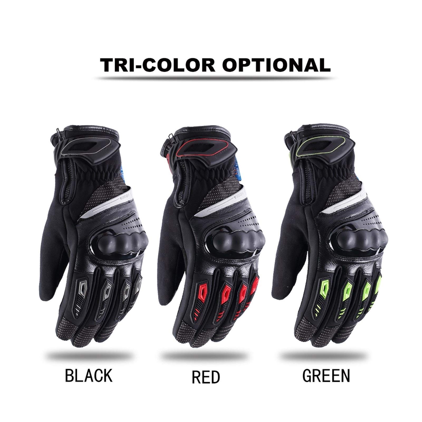 Guanti da ciclismo invernali guanti da moto termici impermeabili uomo donna outdoor antivento caldo moto touchscreen guanti da equitazione guanti da bici