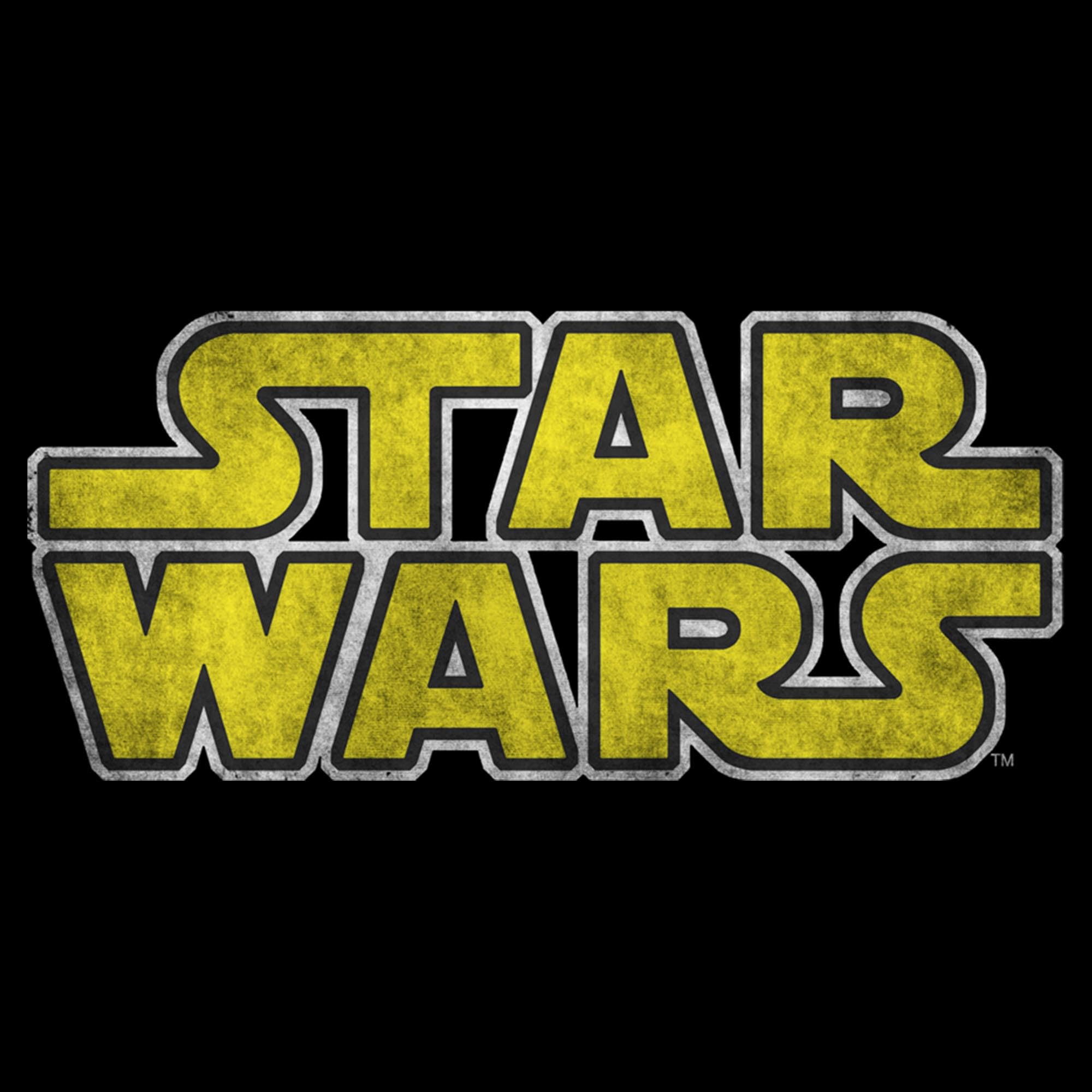 Star Wars Koszulka Mężczyźni Classic Vintage Simple Star Wars Logo T-shirt (1 w zestawie)
