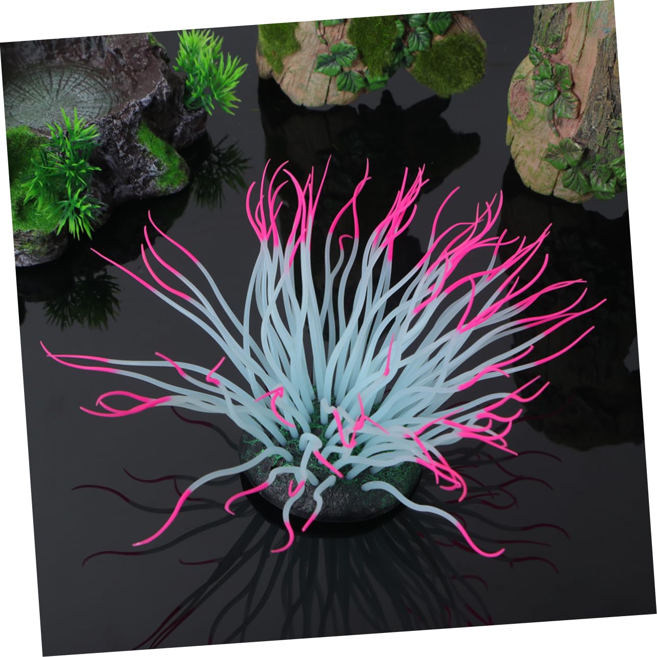 POPETPOP 3 Piezas De Plantas Artificiales Plantas Artificiales Peces Decoración De Acuario Adornos De Pecera Falsos Decoración Botánica Adorno De Coral para Pecera Coral Artificial