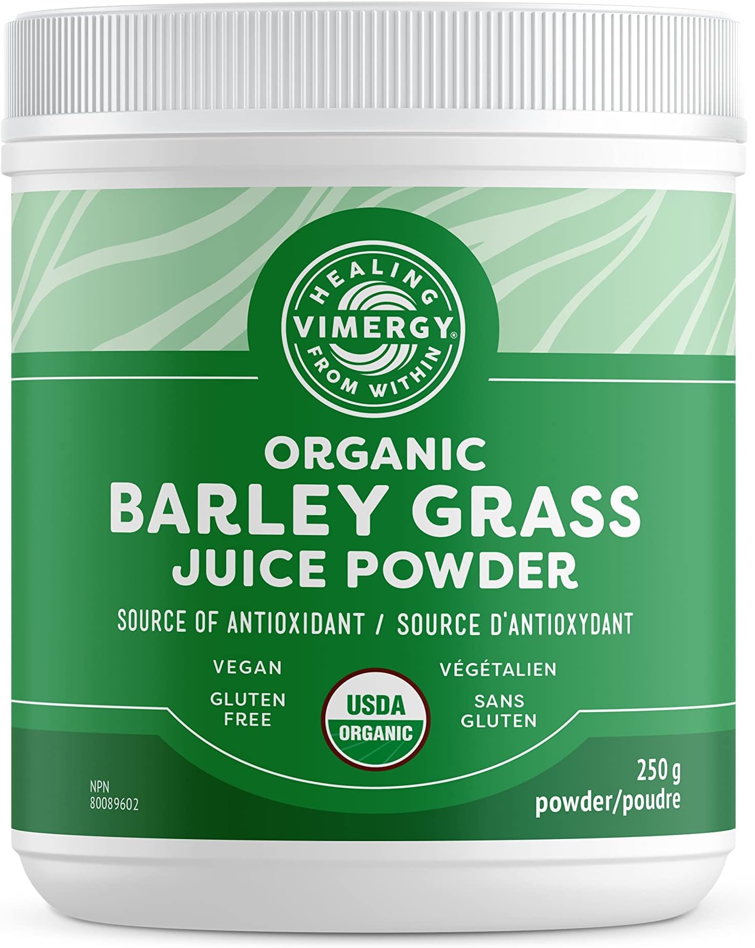 Barley Grass Juice Powder, 31 Serving – Super Greens Barley Grass Juice – Vegan Supplement – No Antilubrics, Fillers, Flavors and Sugar – GMO Free and Gluten Free (250 g)