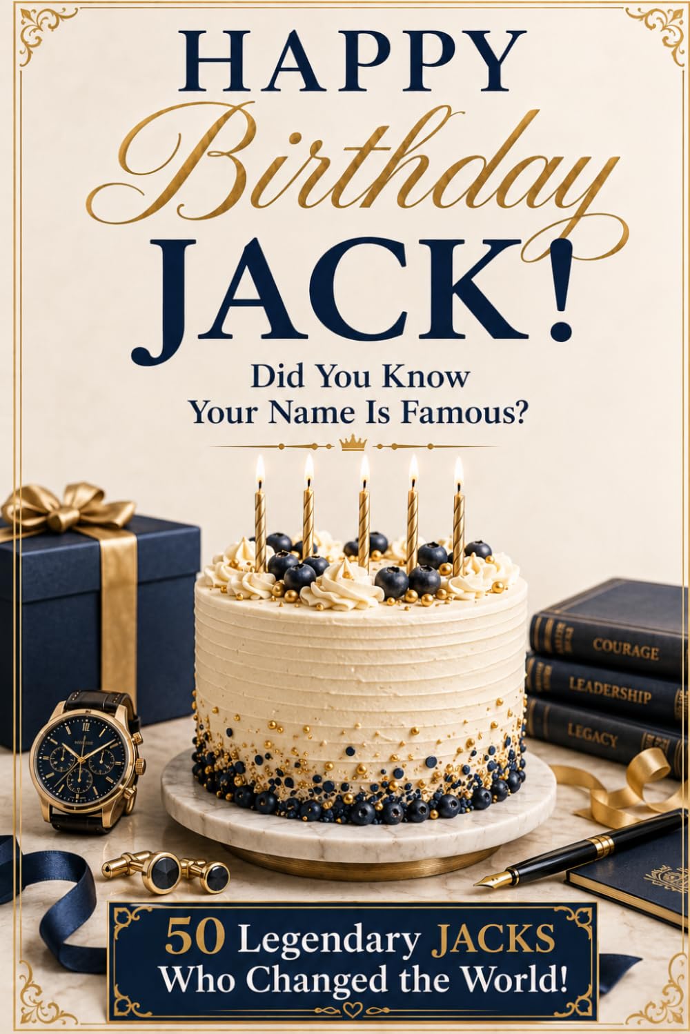 Happy Birthday, JACK! Did You Know Your Name Is Famous?: 50 Legendary Jacks Who Changed the World