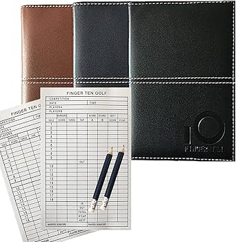 Amazon | スコアカードケース スコアカードカバー ゴルフ スコアカード