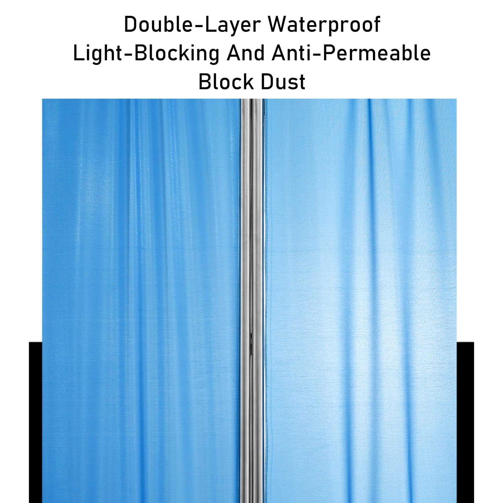 4 Panel Foldable Medical Privacy Screen, 6ft High Room Divider Space Saving Temporary Wall Divider for Clinic Ward Examination Hospital