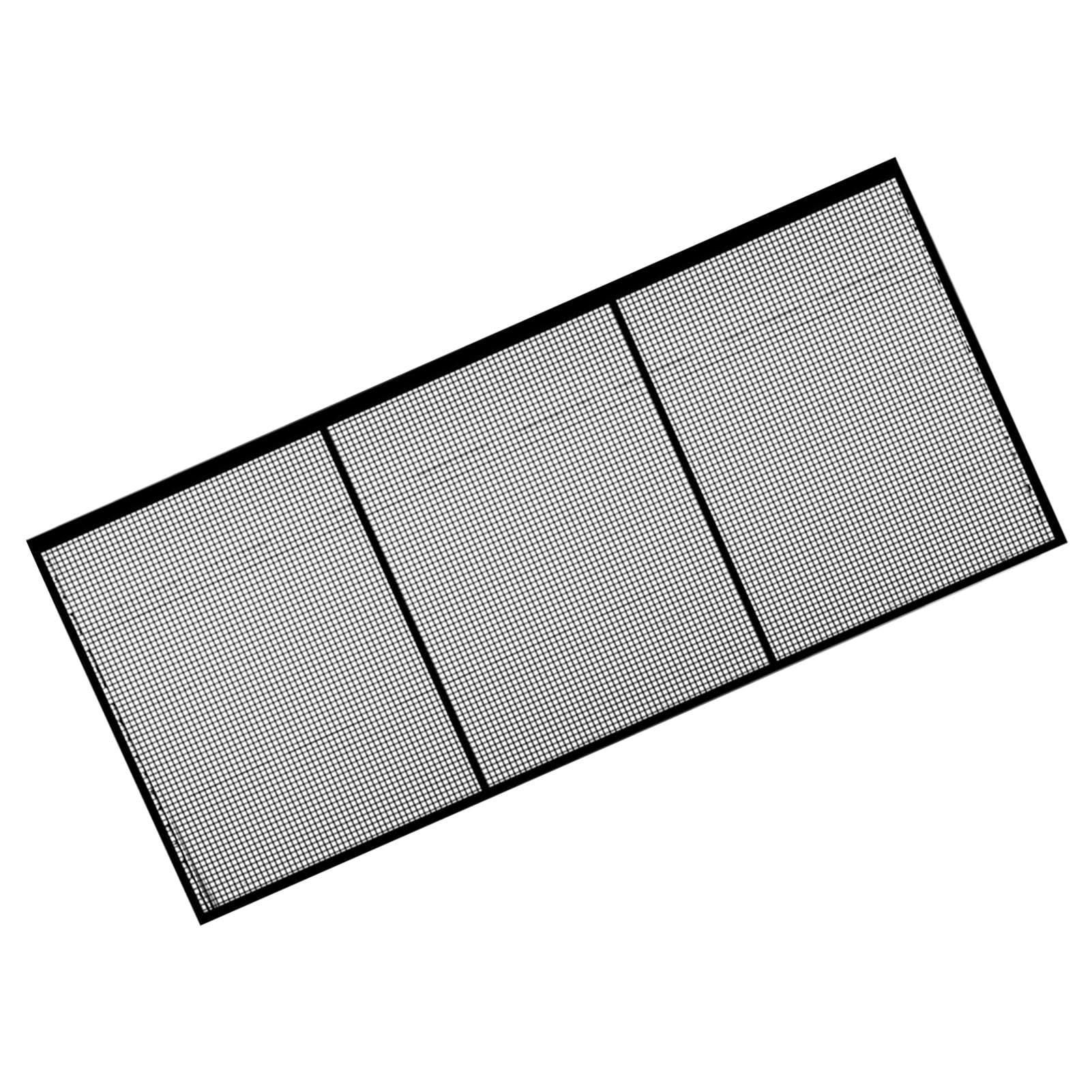 Moustiquaire magnétique porte de garage pour stopper les insectes et ventiler